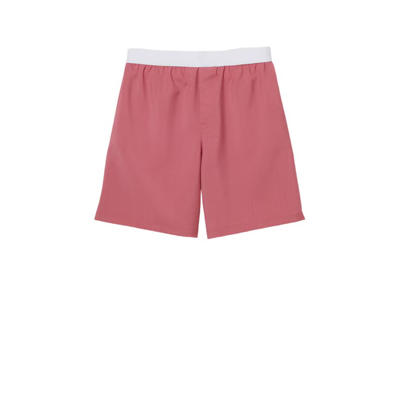 Gucci Pink Wool-Mohair Bermuda Shorts