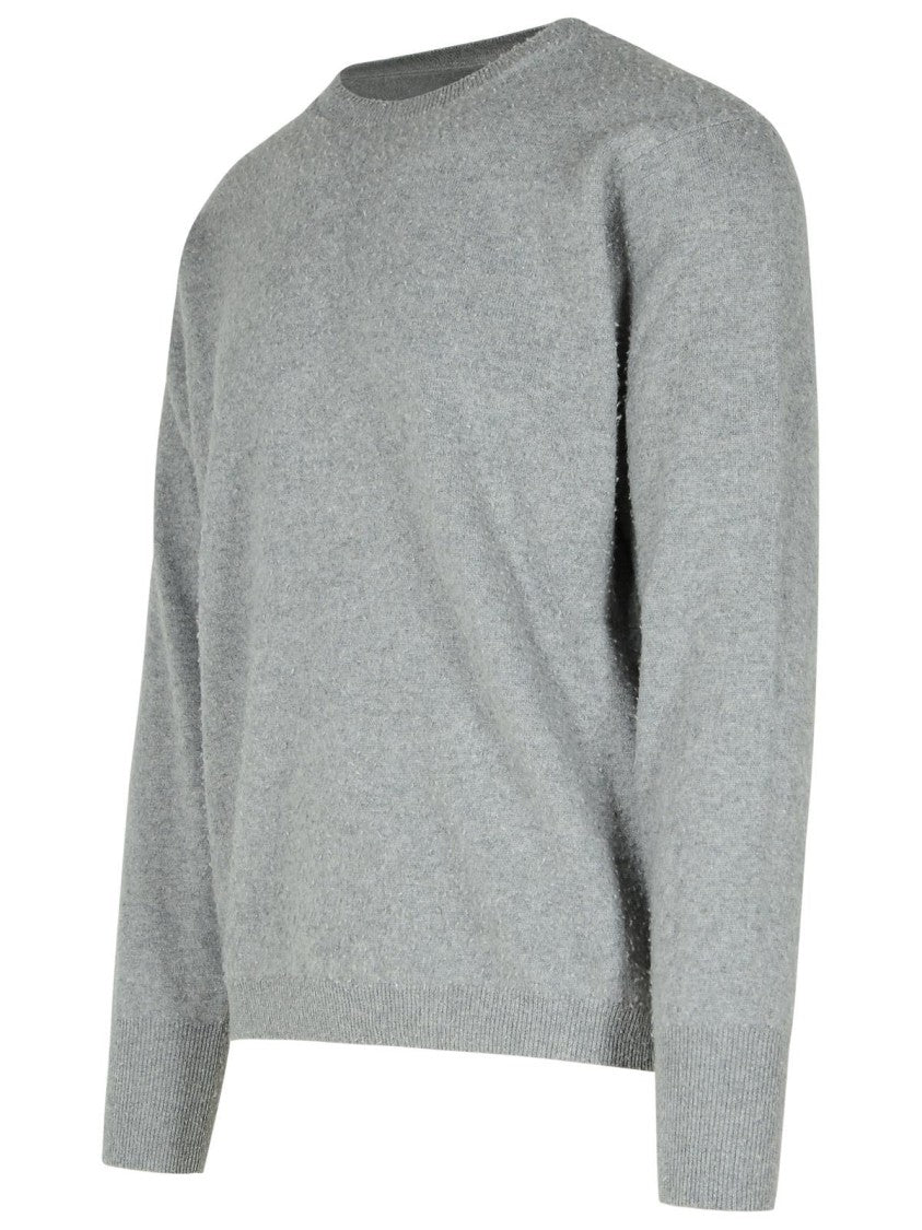 Maison Margiela Grey Cashmere Blend Sweater