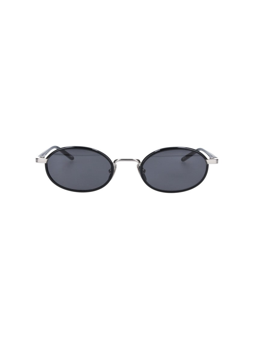Chimi Black Lea Oval Polarized Renew Sunglasses