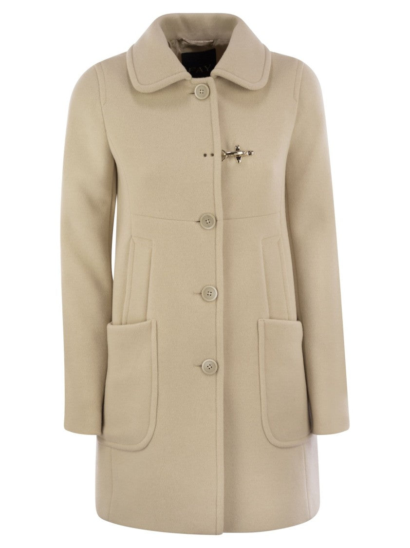 Fay Wool And Cashmere Coat