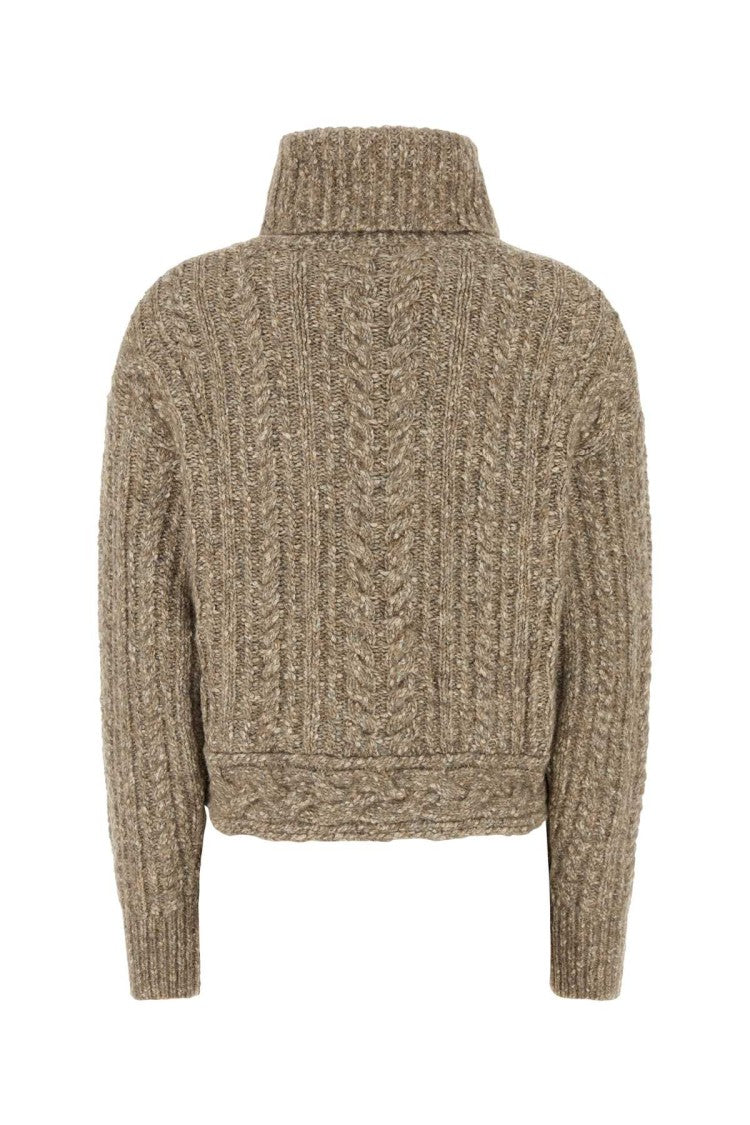 Isabel Marant Étoile Multicolor Stretch Cotton Blend Brenda Sweater