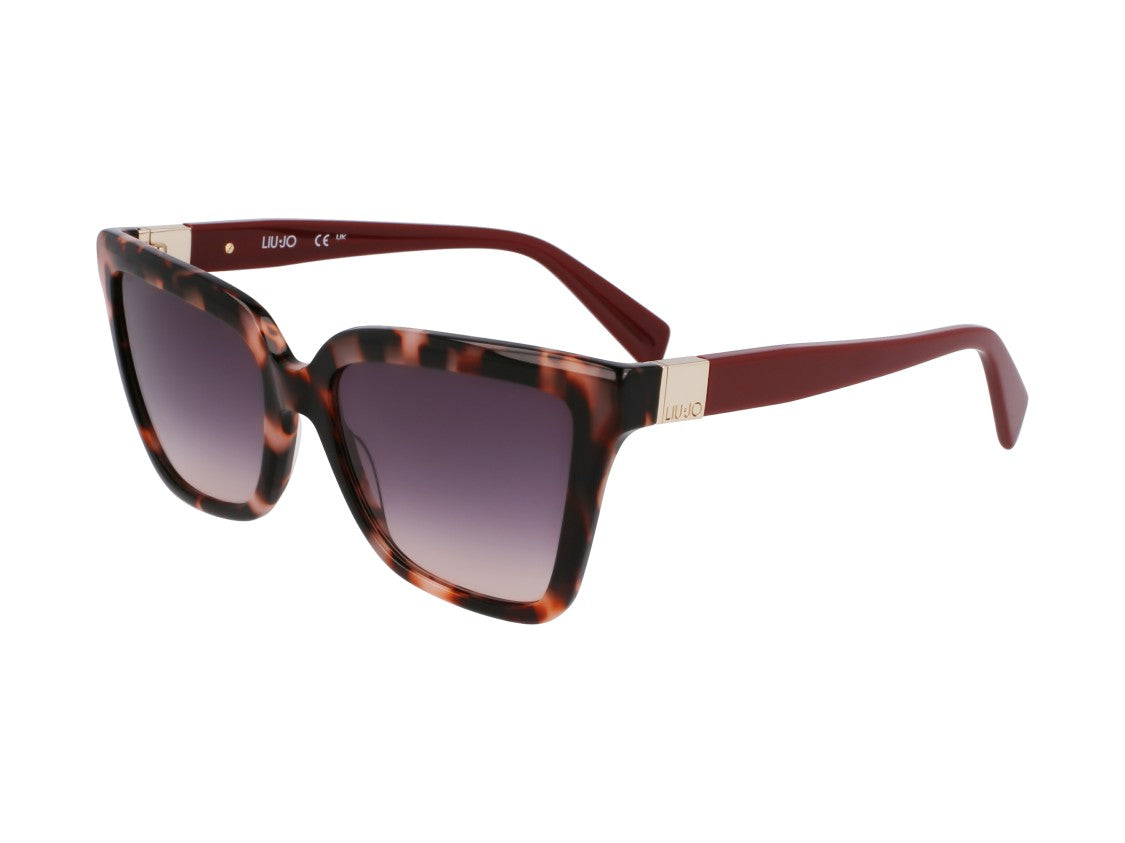 Liu Jo Lj803s Tortoiseshell Square Frame Sunglasses