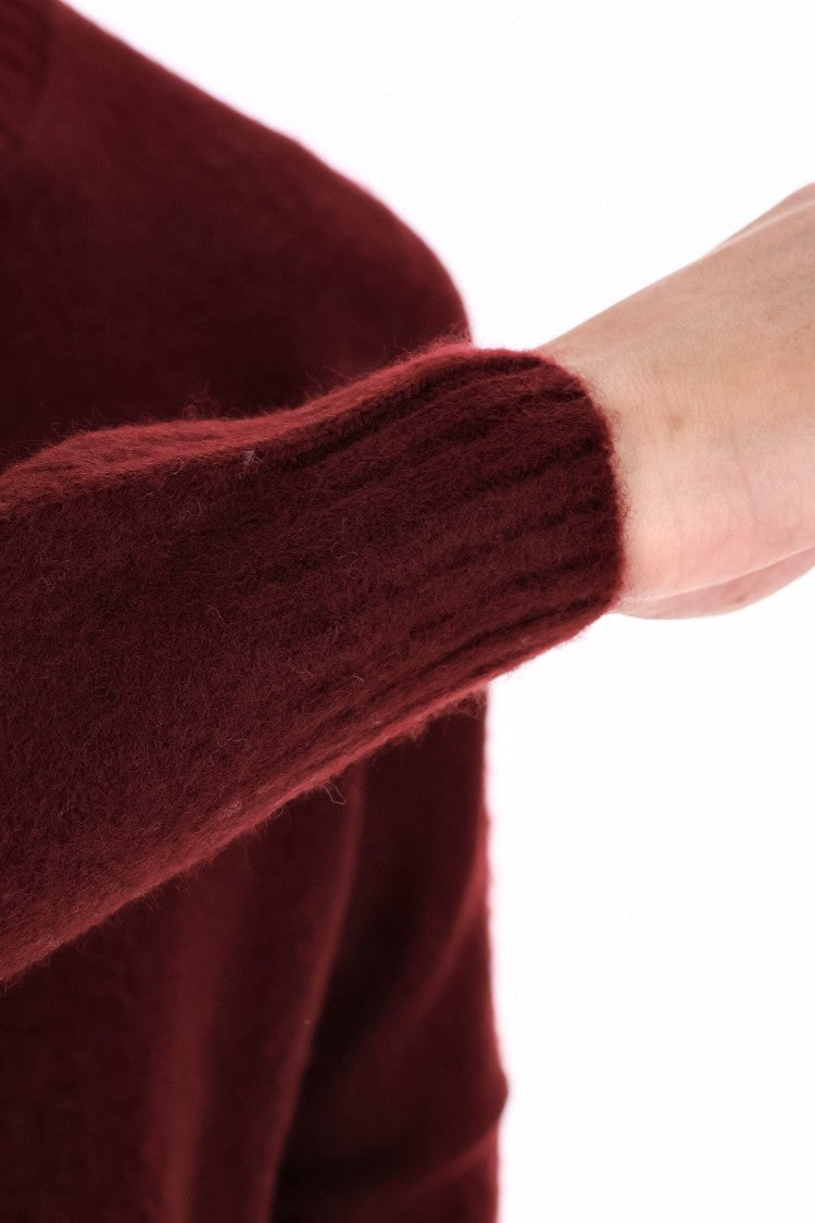 Drumohr Brushed Wool Crewneck Sweater
