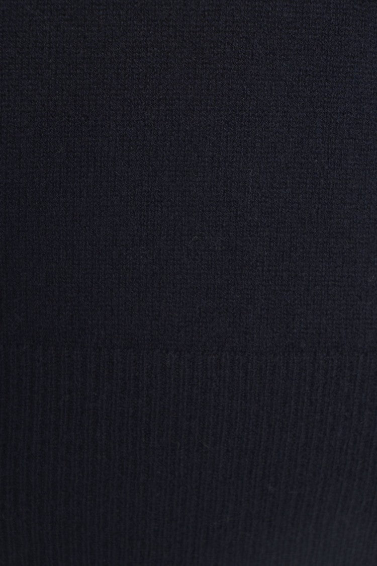 Mvm High Ribbed Collar Turtleneck Sweater