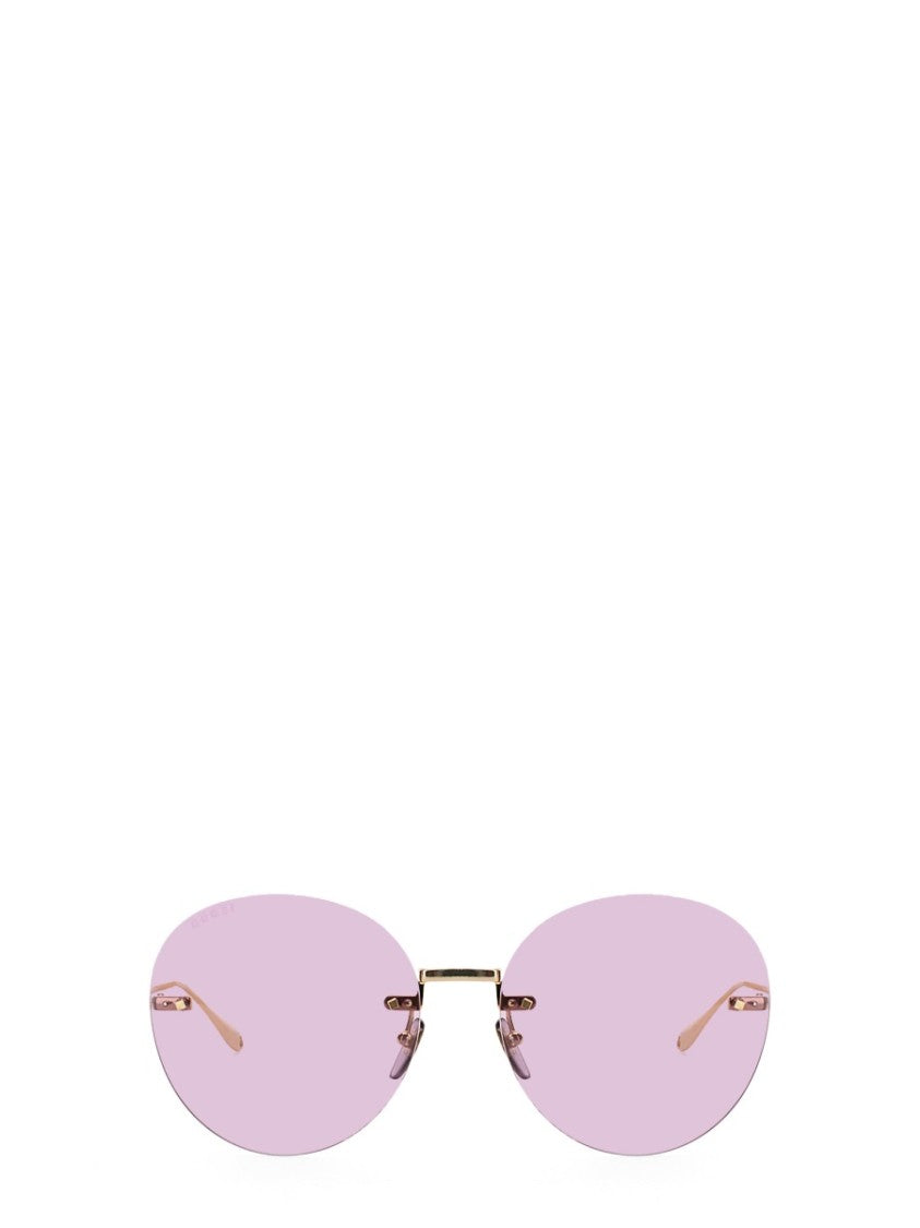 Gucci Heart-Shaped Pendant Sunglasses