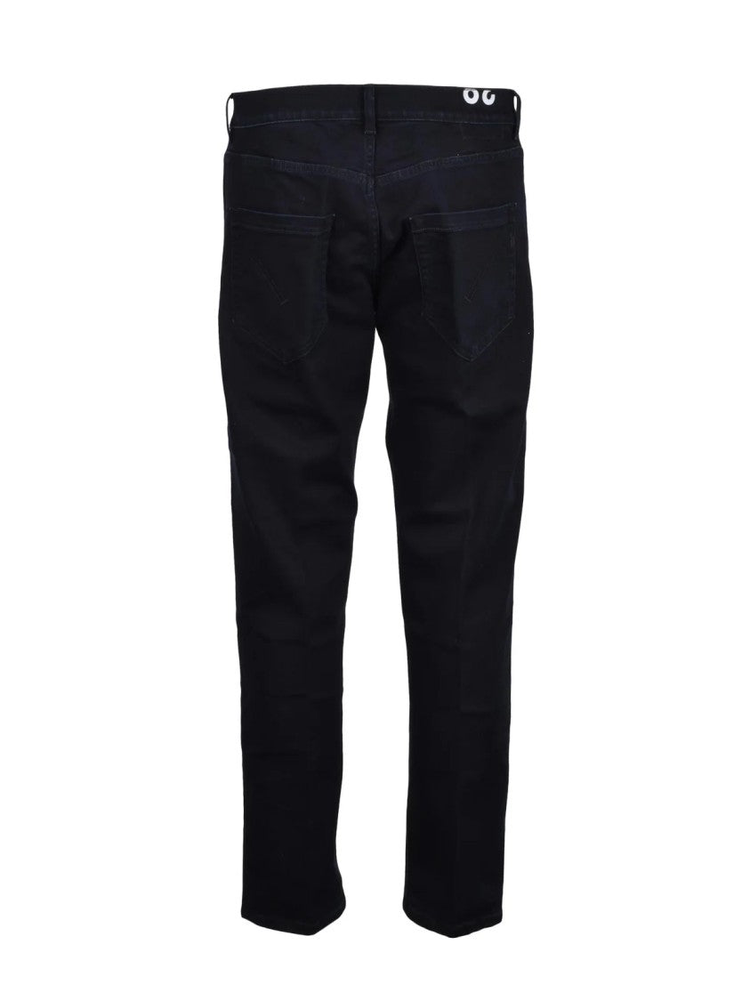Dondup Blue Mius Slim Fit Cotton Elastomultiester Jeans