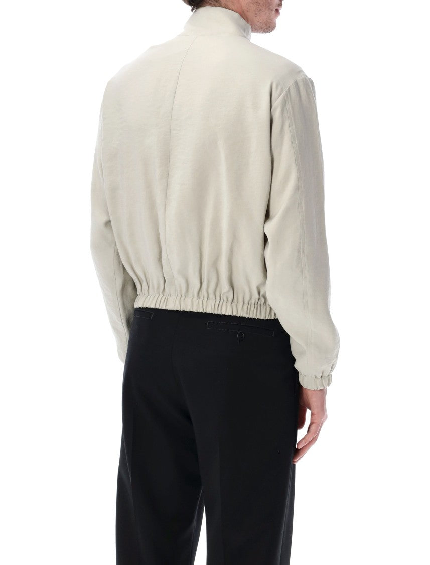 Emporio Armani Classic Blouson With High Collar