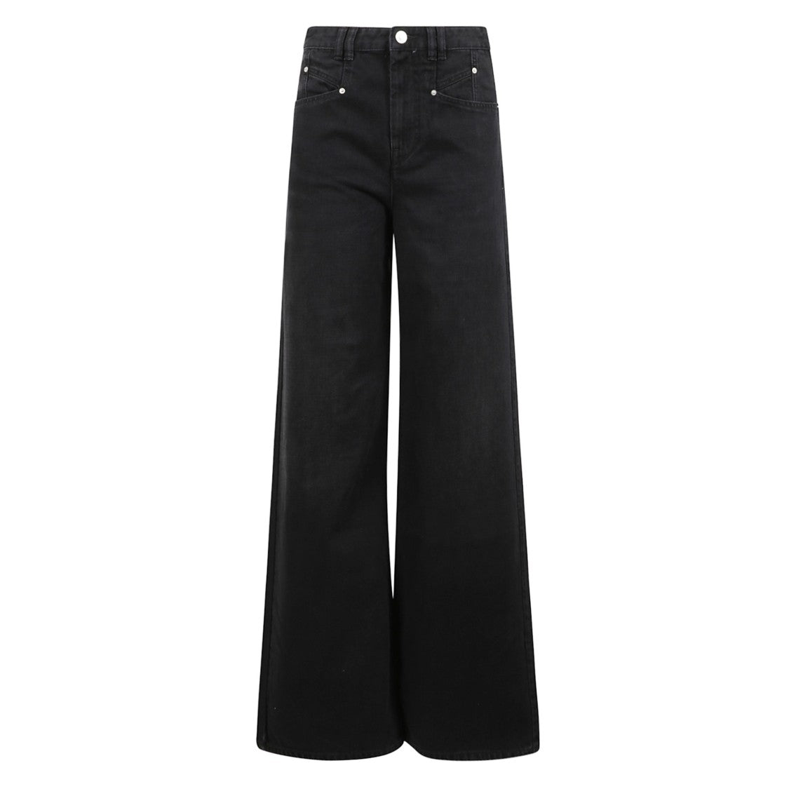 Isabel Marant Wide-Leg High-Waist Jeans