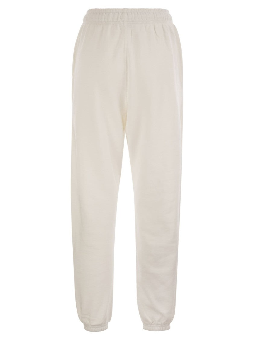Polo Ralph Lauren Plush Fleece Sports Trousers With Tapered Cut