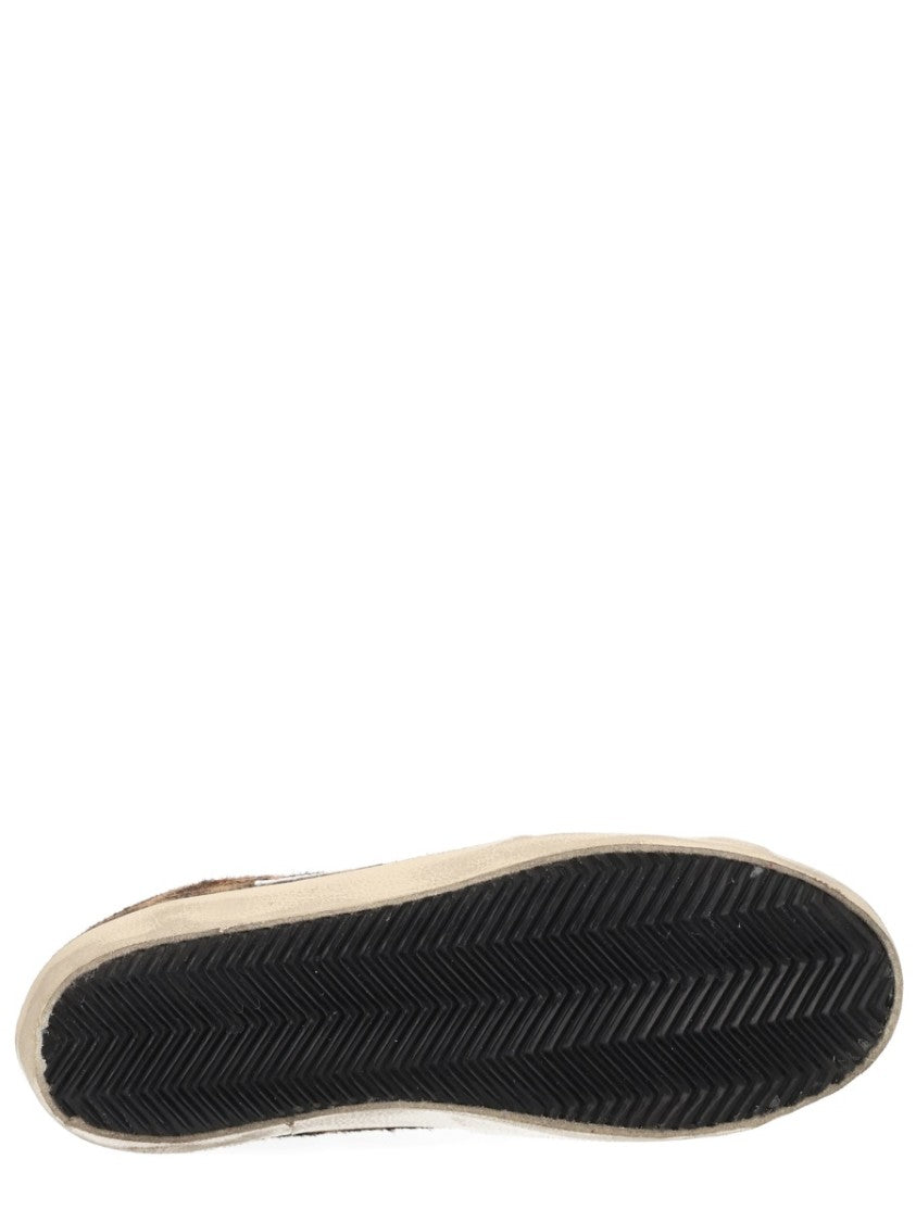 Golden Goose Superstar Leopard Print Suede Sneakers