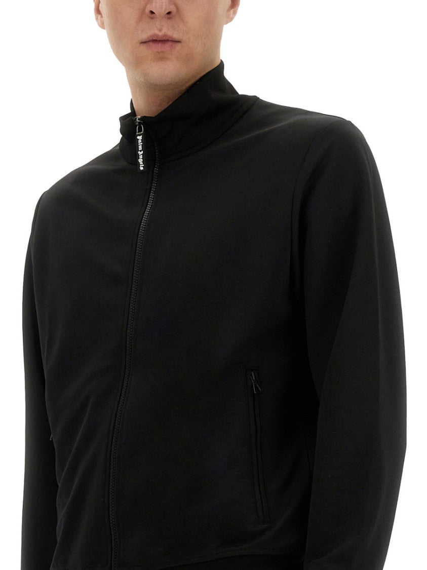 Palm Angels "Track" Sweatshirt With Logo