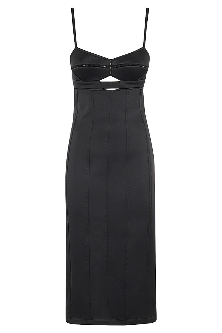 Giovanni Bedin Cut Out Midi Dress