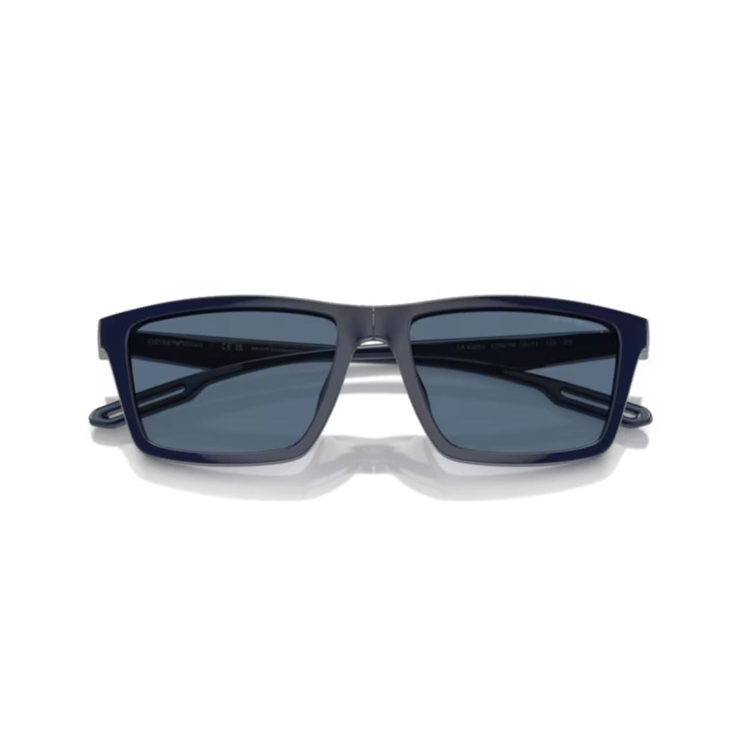 Emporio Armani 0Ea4189u Rectangular Eyeglasses With Interchangeable Lenses And Cut-Out Temples