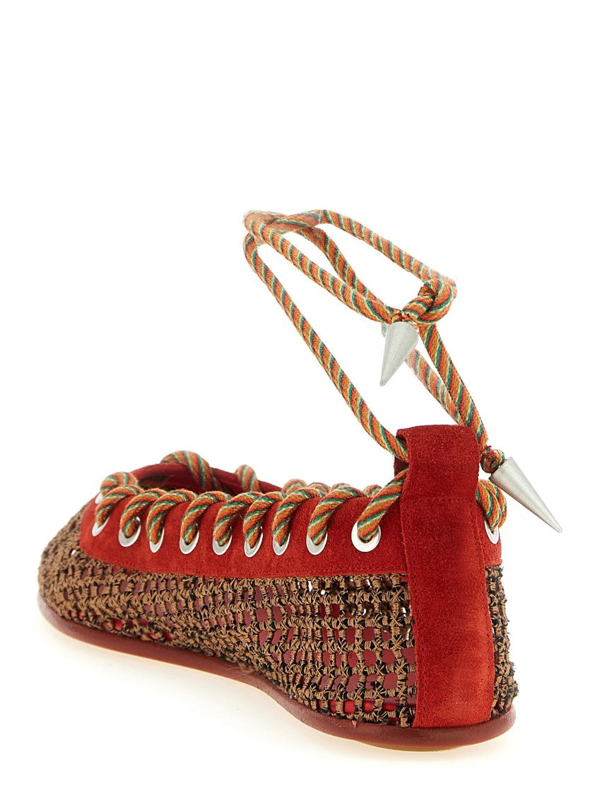Kiko Kostadinov Reticella' Ballet Flats
