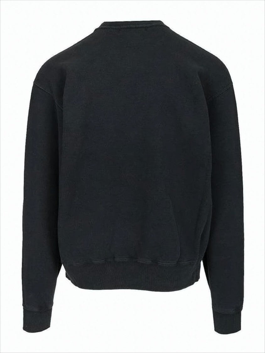 Ambush Black Long-Sleeve Sweatshirt With Bold Lettering