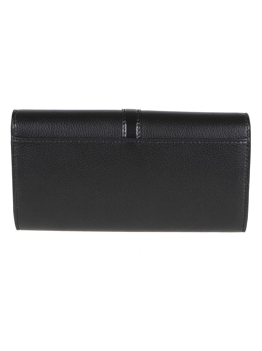 Stella Mccartney Embossed Grainy Eco Alter Mat Continental Wallet