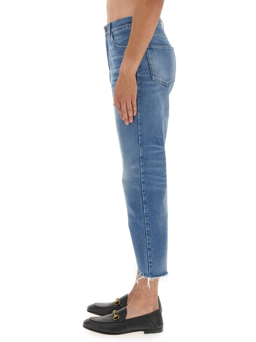 Gucci Carrot Fit Jeans With Tapered Silhouette