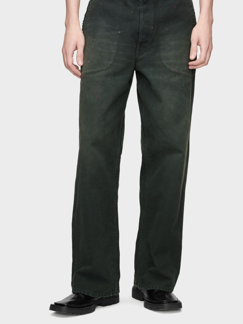 Maison Margiela Grey Relaxed Wide-Leg Vintage Trousers