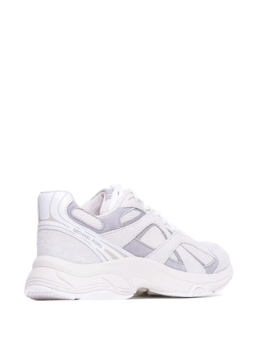 Michael Kors Multicolour Leo Trainer Sculpted Sole Leather Sneakers