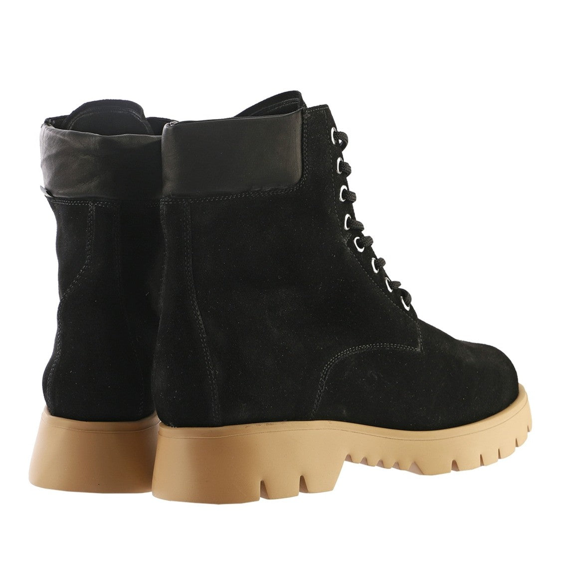 Högl Black Harvest Insulated Lace-Up Suede Ankle Boots