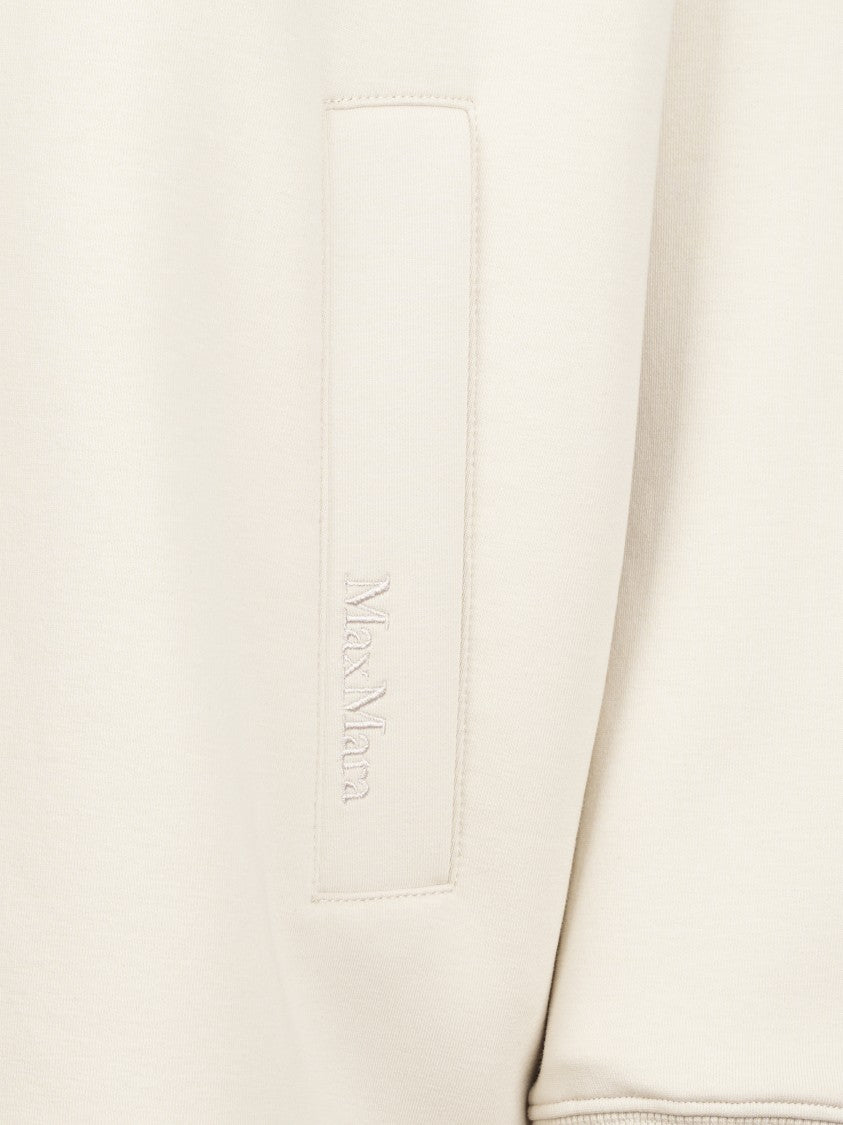Max Mara Smooth Jersey Jacket With Relaxed Silhouette
