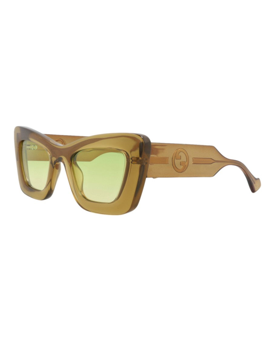 Gucci Cat Eye-Frame Injection Sunglasses