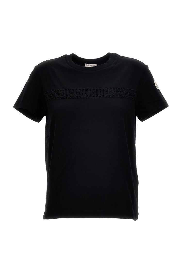Moncler Textured Band Crew-Neck T-Shirt