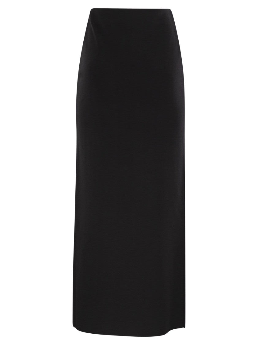 Max Mara Alce - Viscose Crepe Skirt