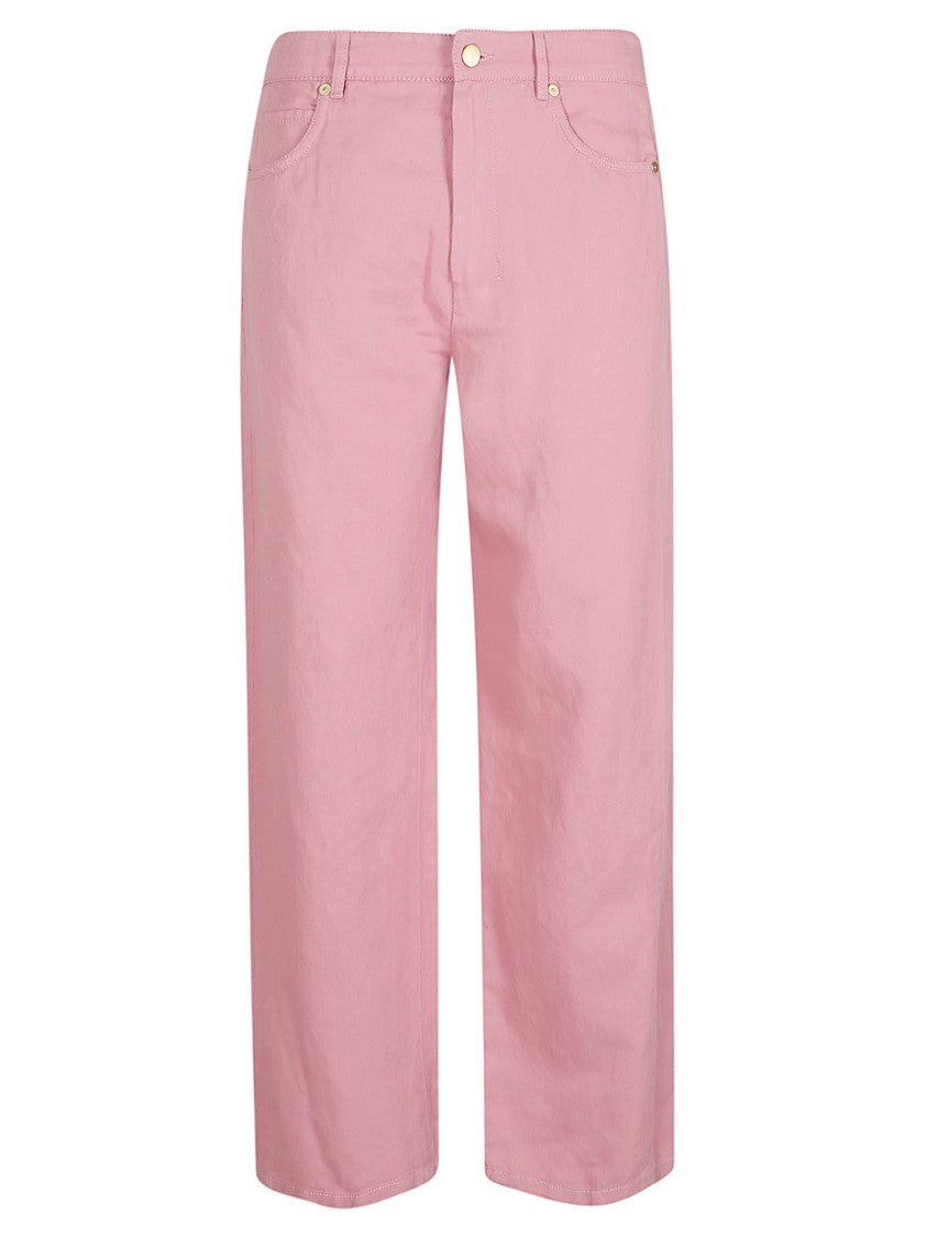 Max Mara Relaxed Straight-Leg Trousers With Five-Pocket Styling