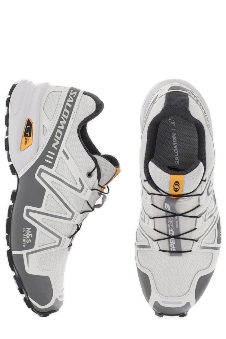 Salomon Sporty Grey Sneakers With Quick-Lace System