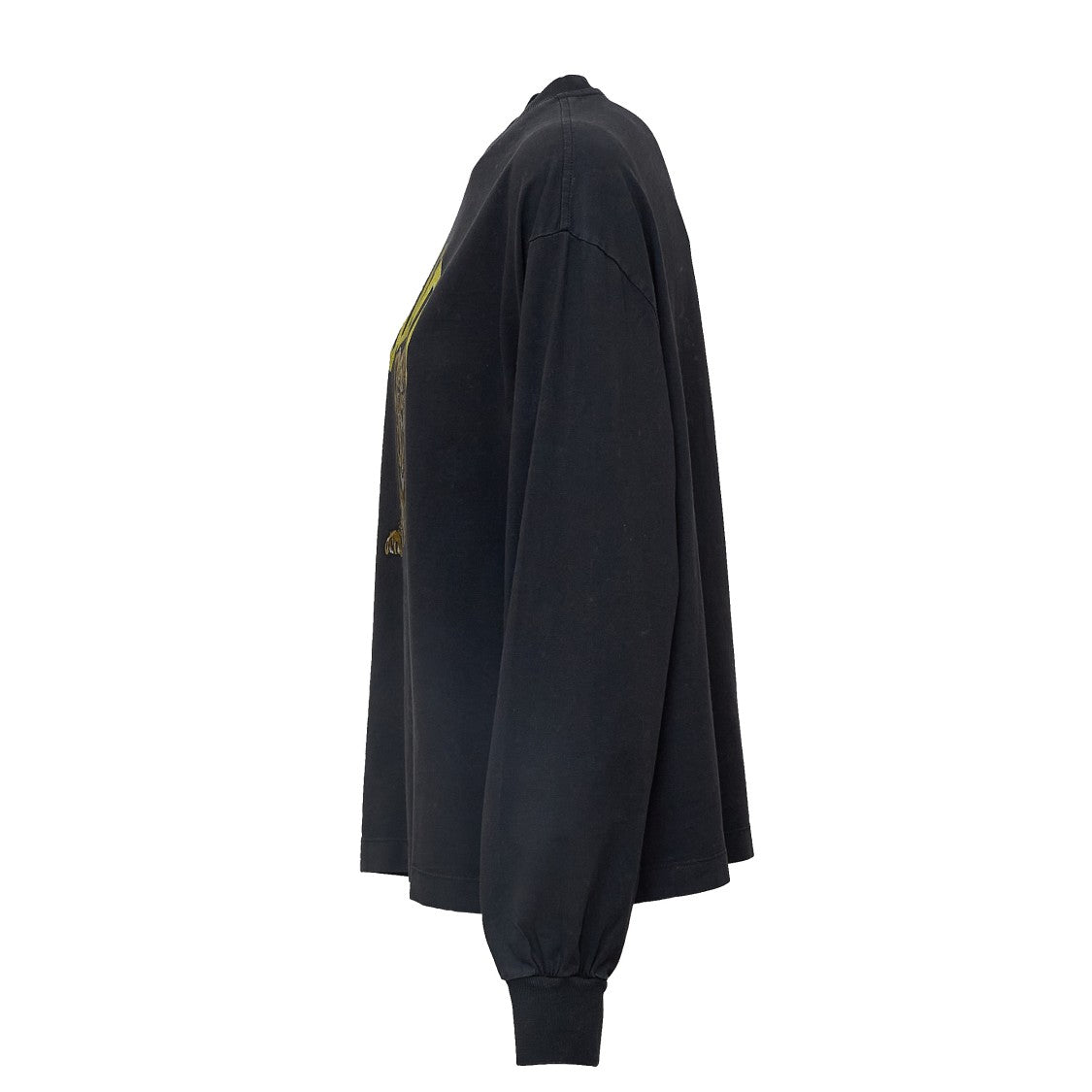 Ganni Future Tiger Print Long-Sleeve Jersey Top