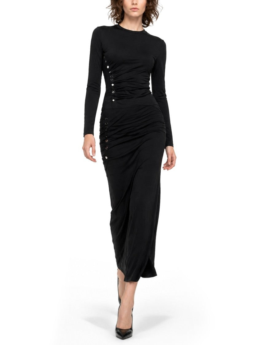 Rabanne Top Con Bottoni Viscose Blouse