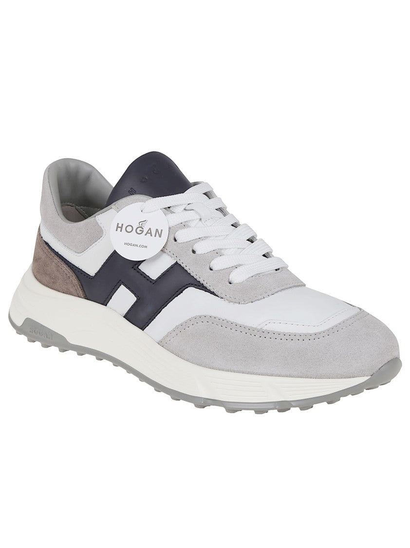 Hogan Suede Jogger-Style Sneakers With Memory Foam