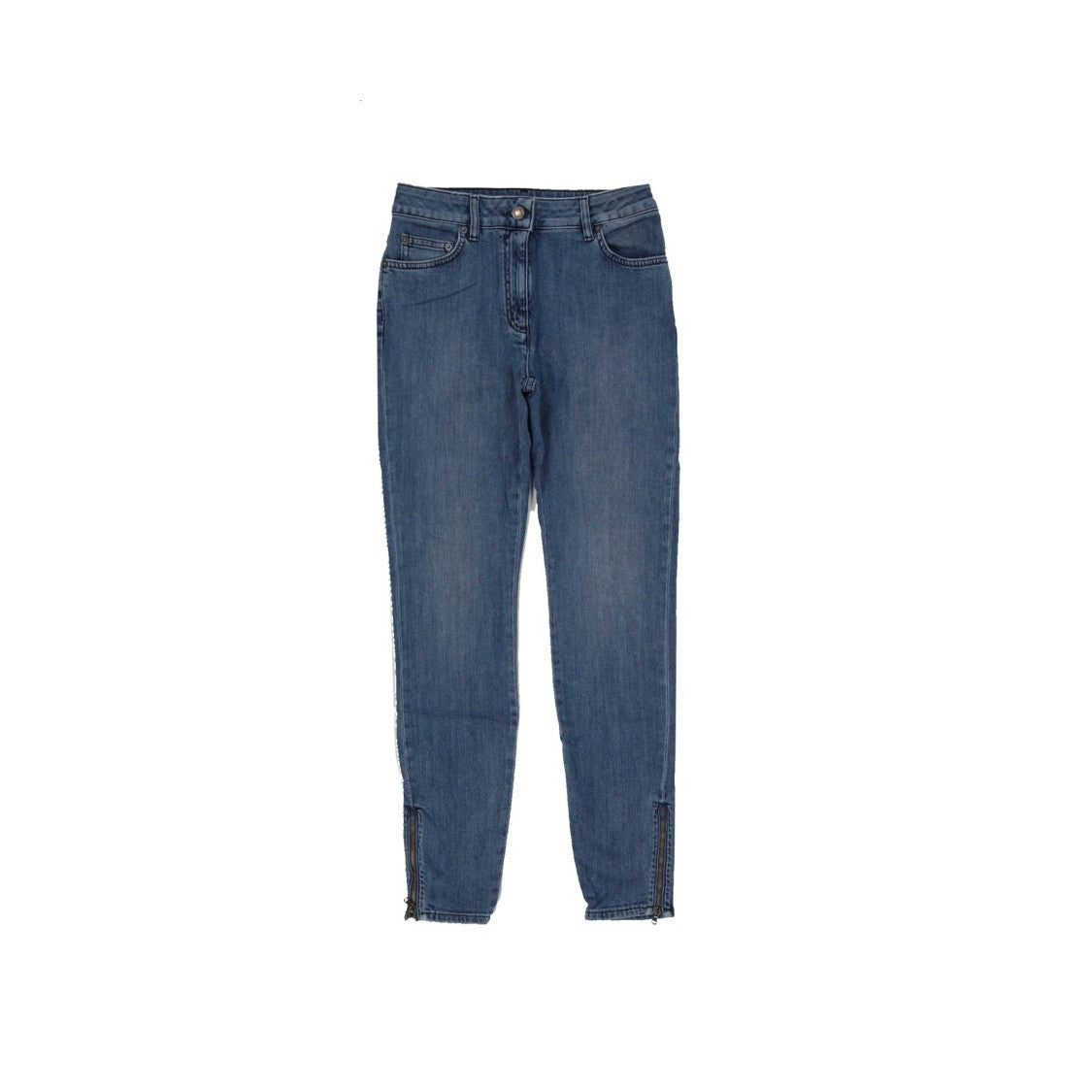 Moschino Blue Cotton Denim Jeans