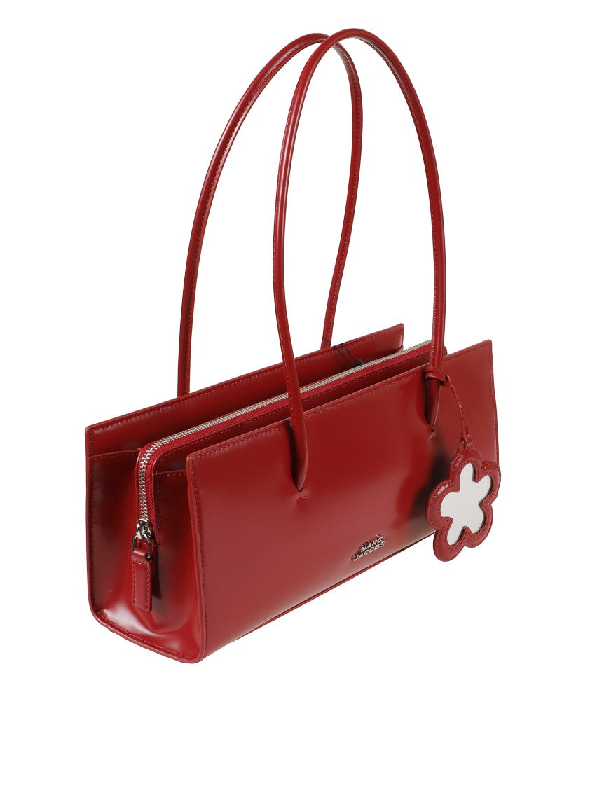 Marc Jacobs Rectangular Handbag With Floral Charm