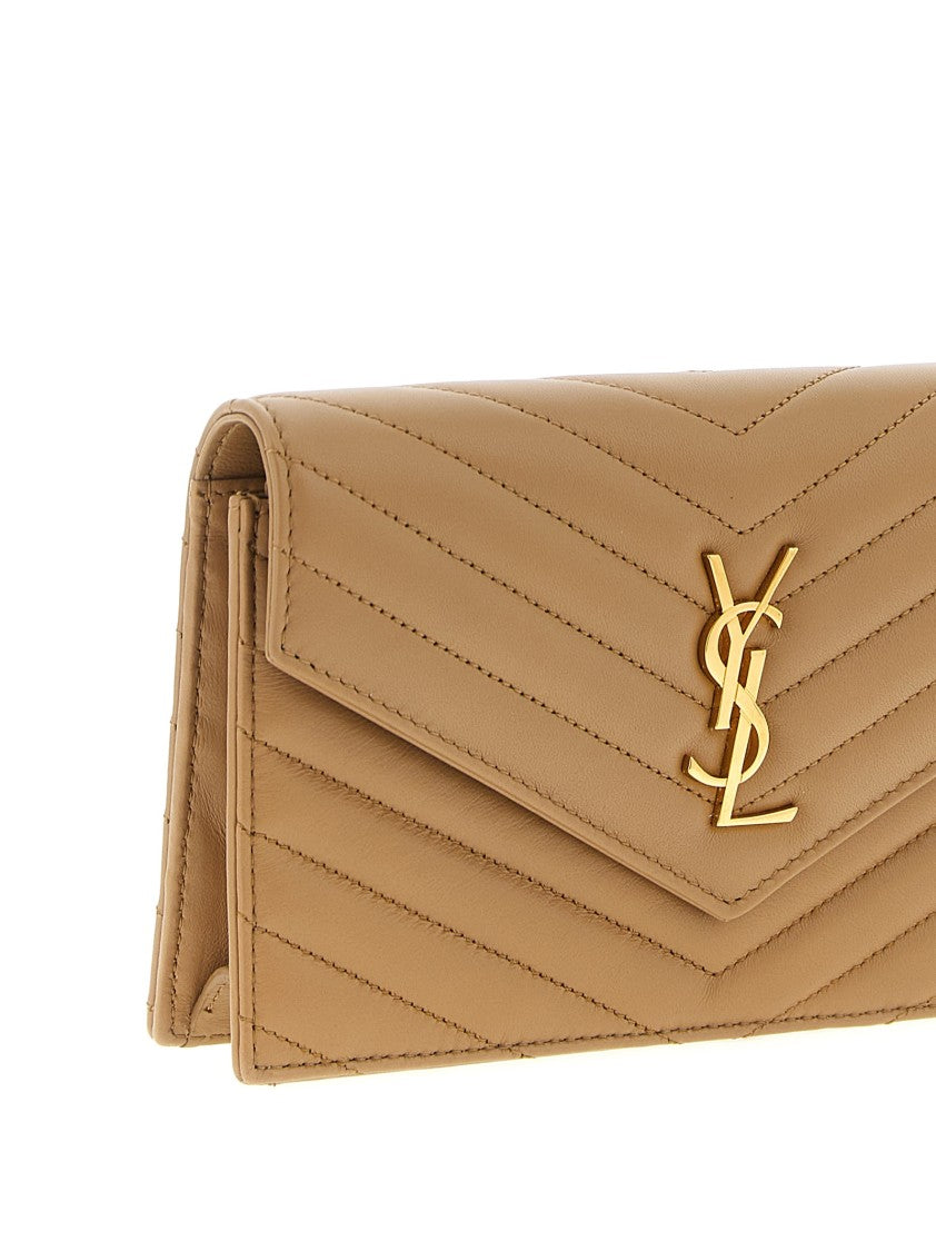 Saint Laurent Envelope Cassandre' Wallet On Chain