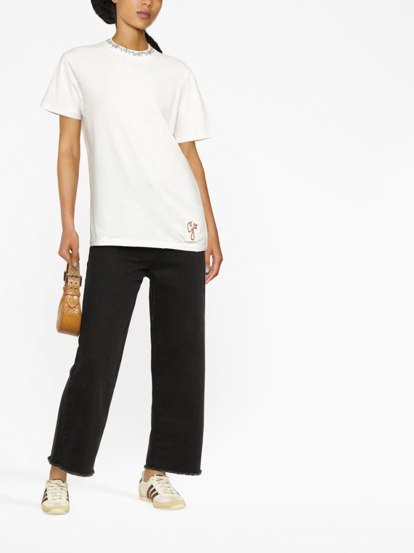 Golden Goose Regular-Fit White Cotton T-Shirt