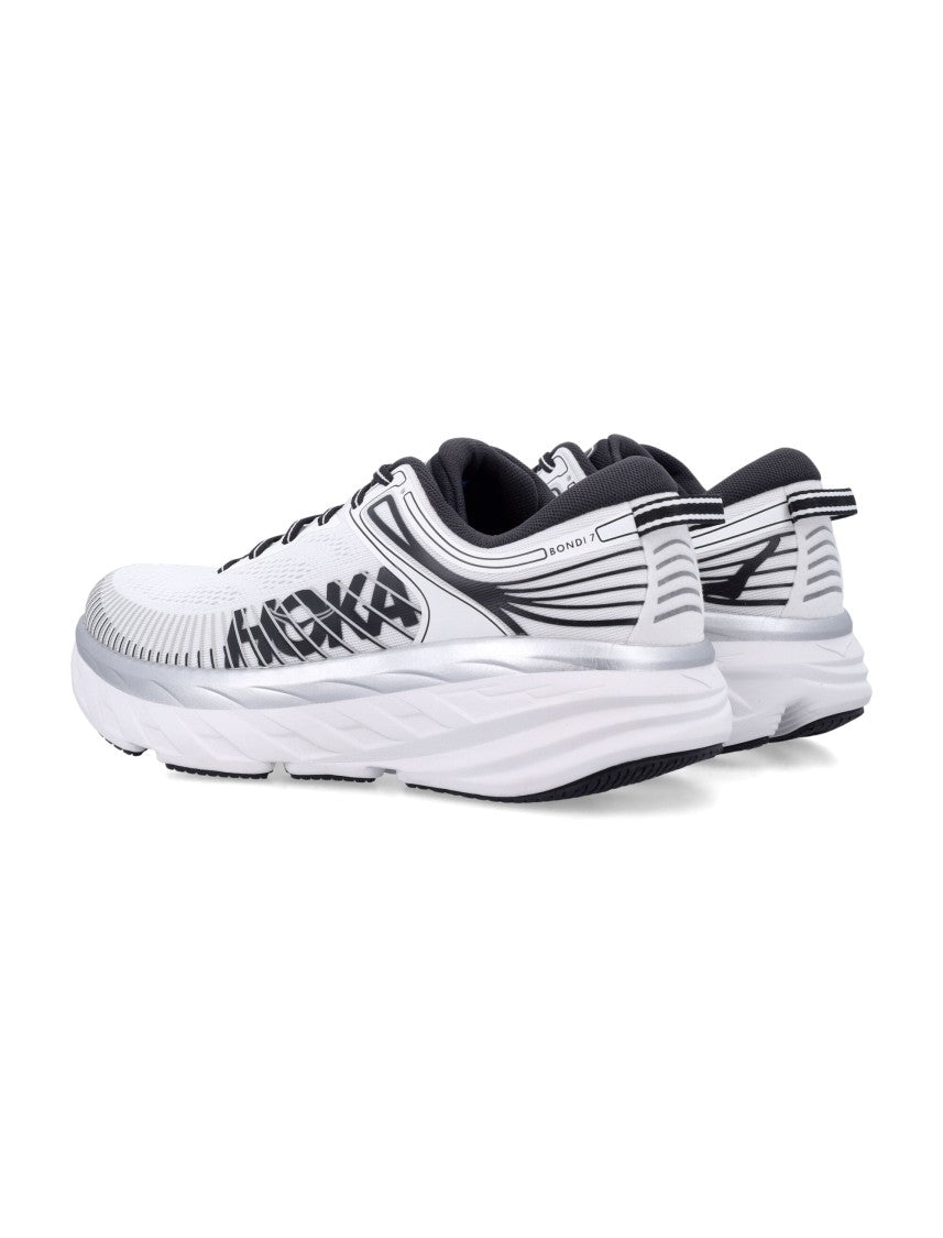 Hoka Bondi 7 Breathable Mesh Athletic Sneakers