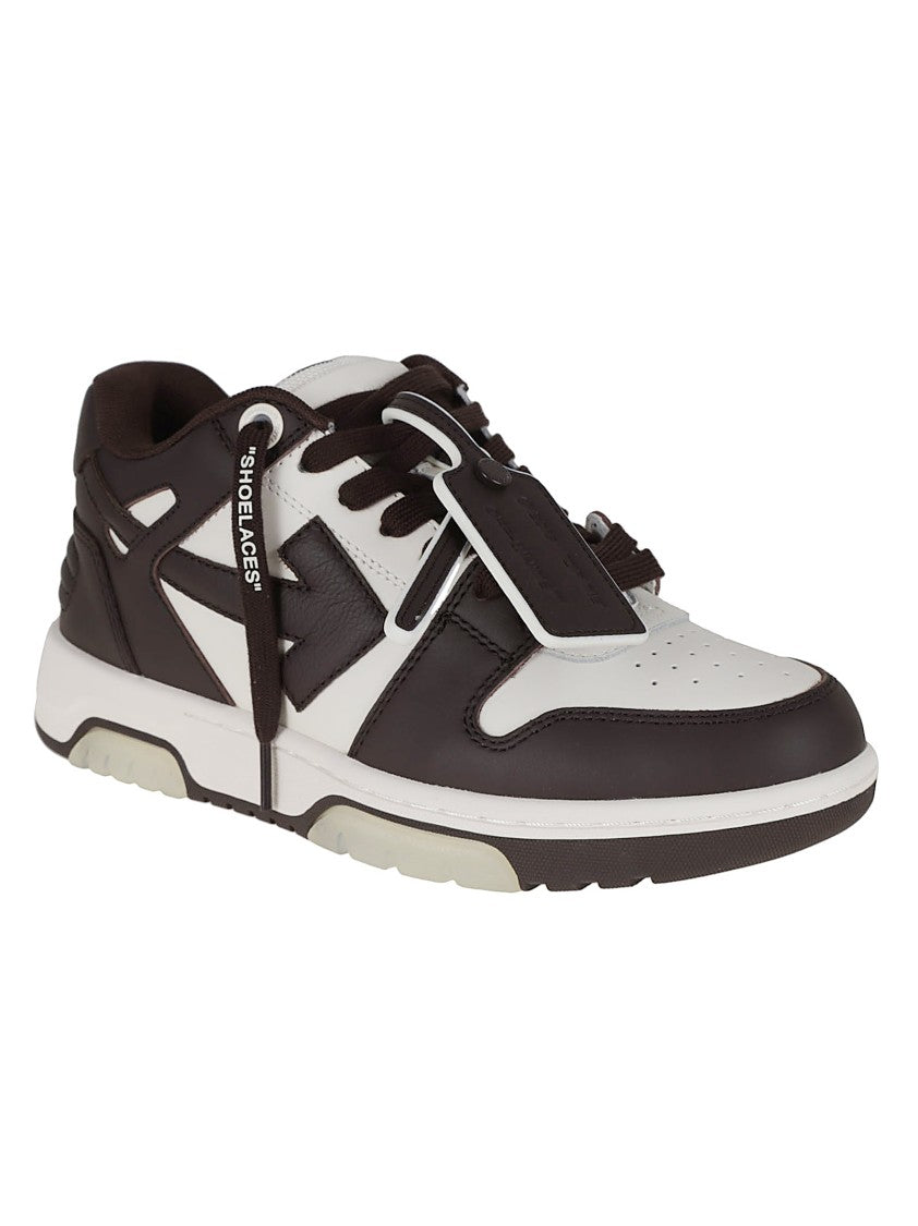 Off-White Out Of Office Calf Leather Sneakers