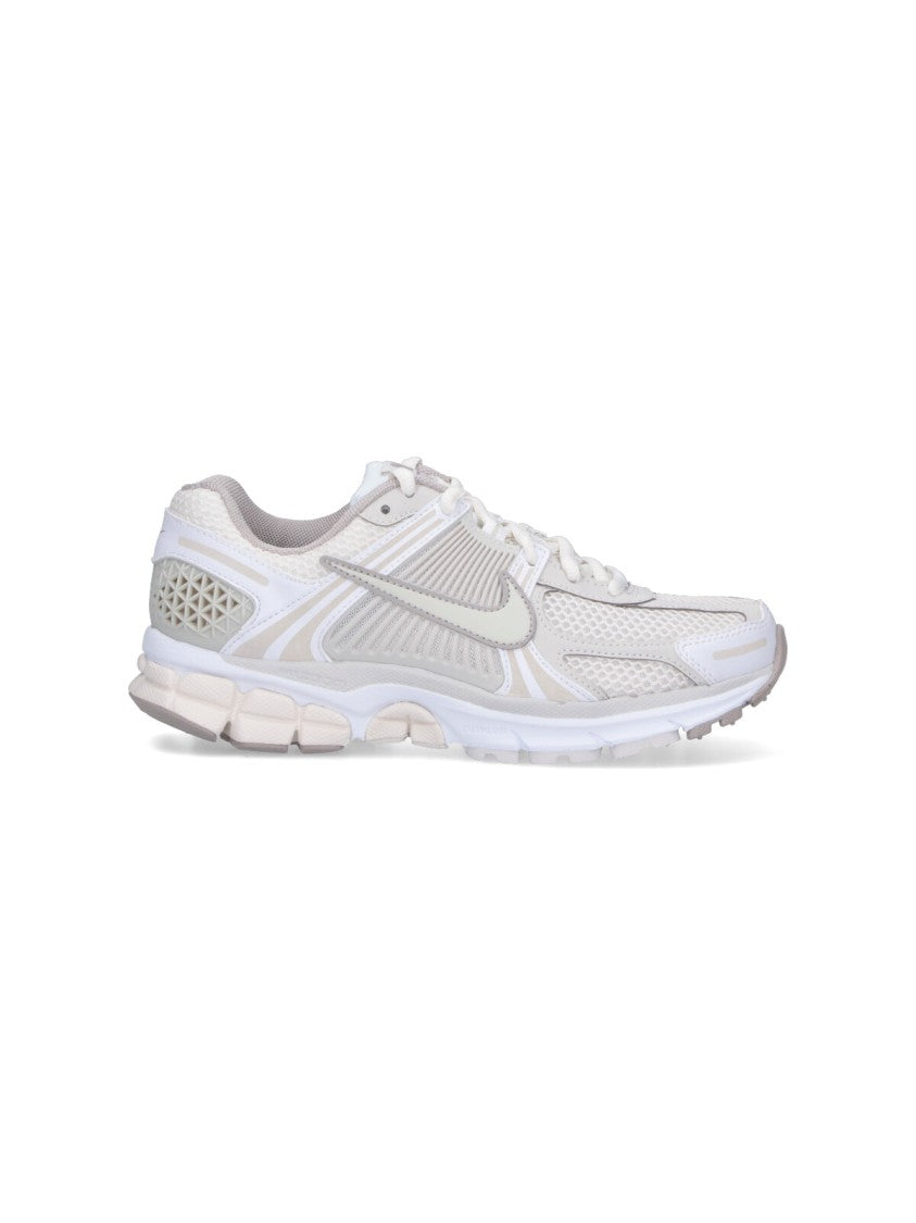 Nike "Zoom Vomero 5" Sneakers, In White Fabric