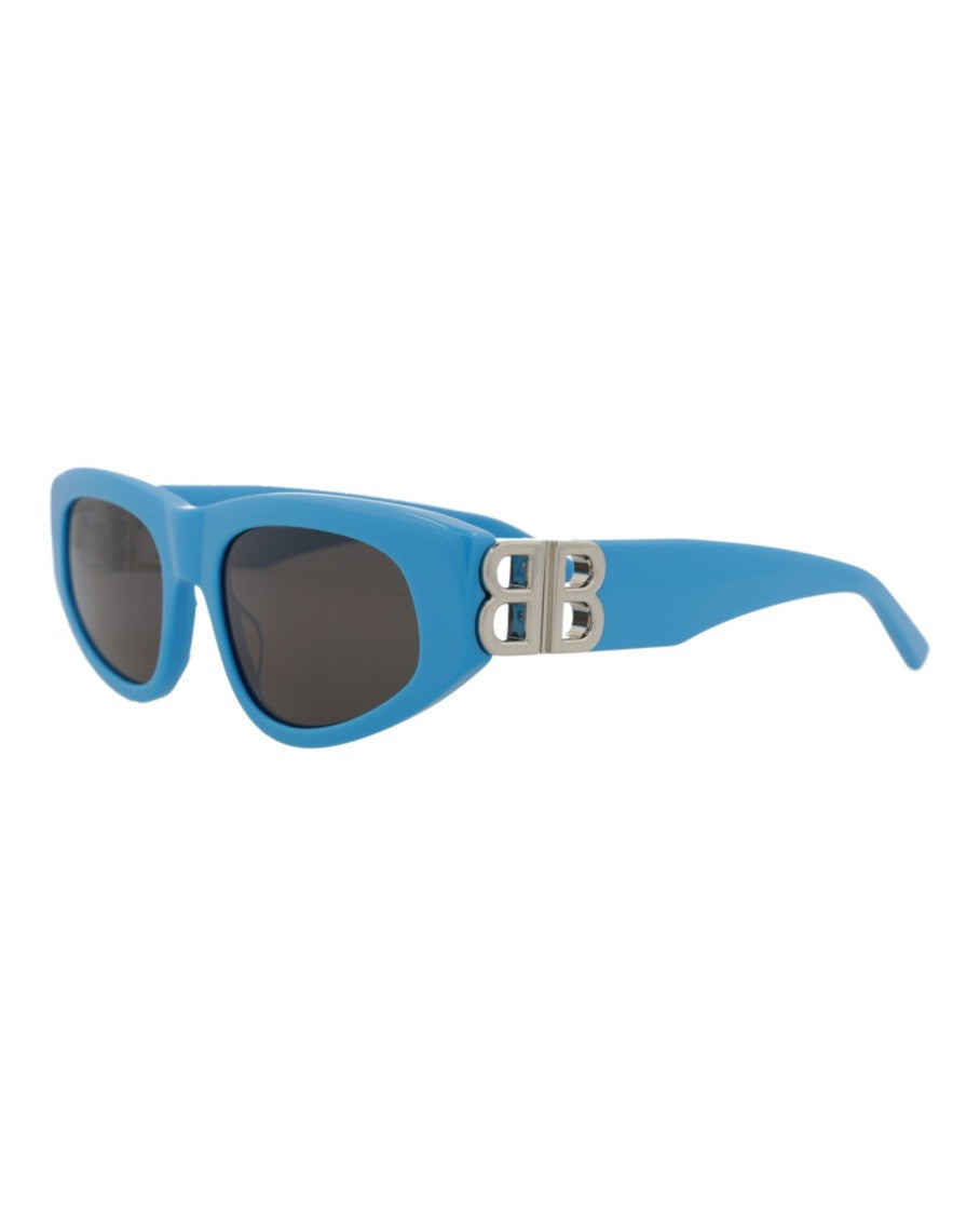 Balenciaga Cat Eye-Frame Acetate Sunglasses With Metal Temples