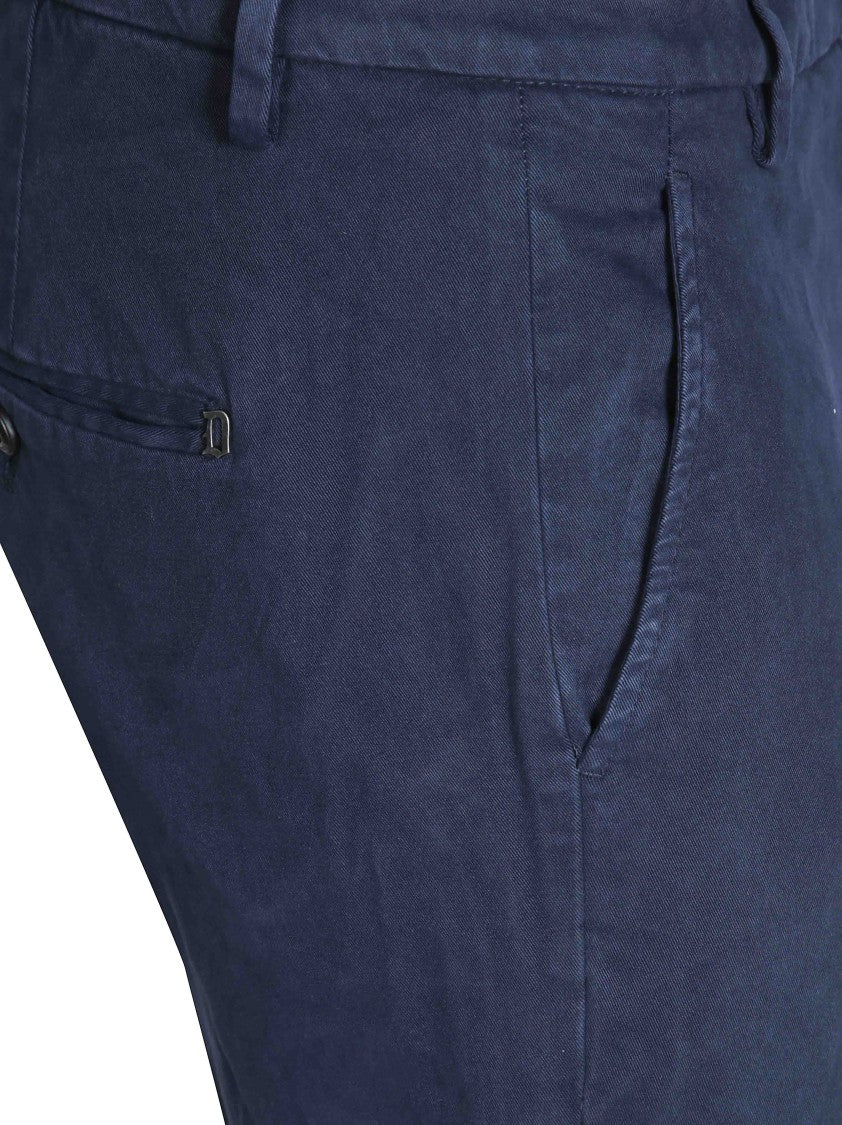 Dondup Gaubert Slim-Fit Gabardine Chino Trousers
