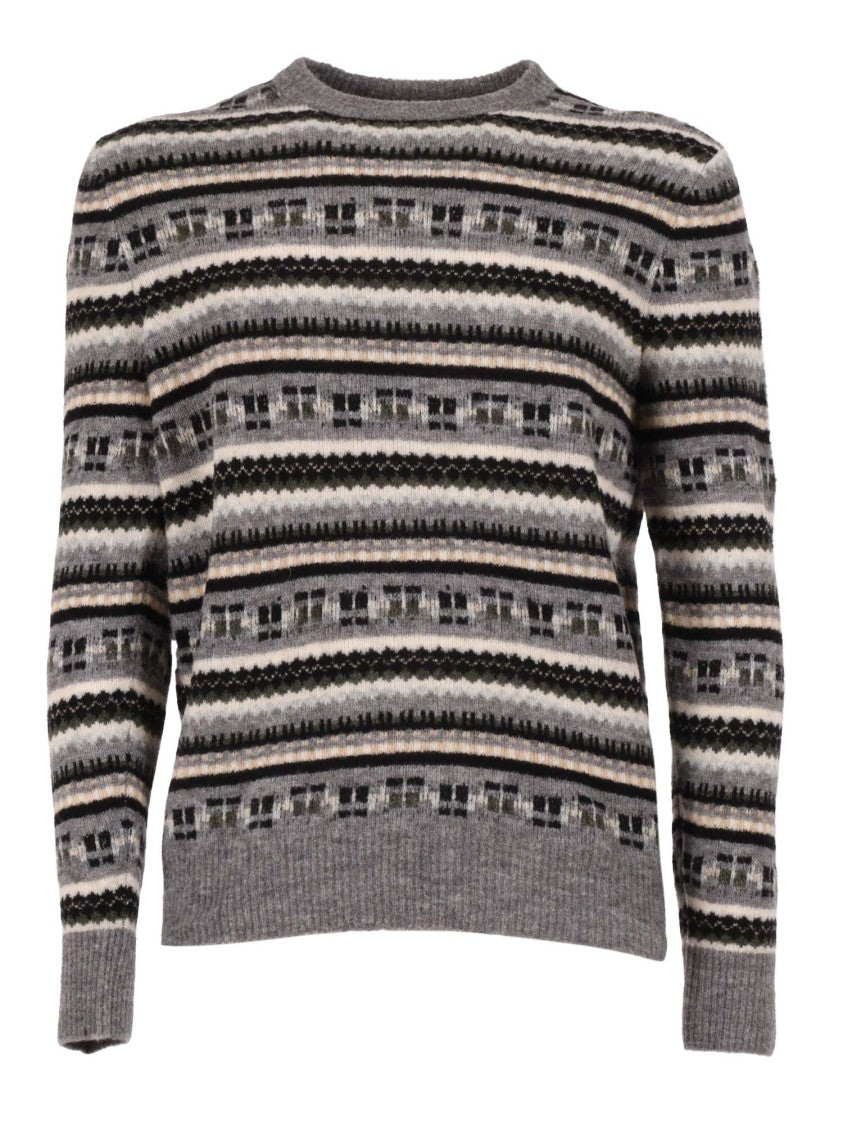 Ballantyne R Neck Sweater