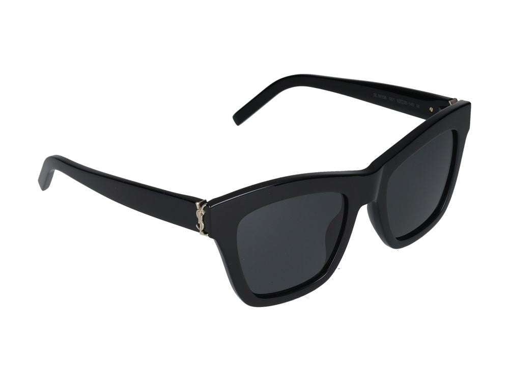 Saint Laurent Sunglasses Sl M156 001 Black Black Black 52/20/140