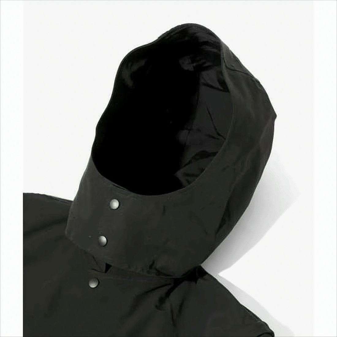South2 West8 Utilitarian Black Jacket With Detachable Hood