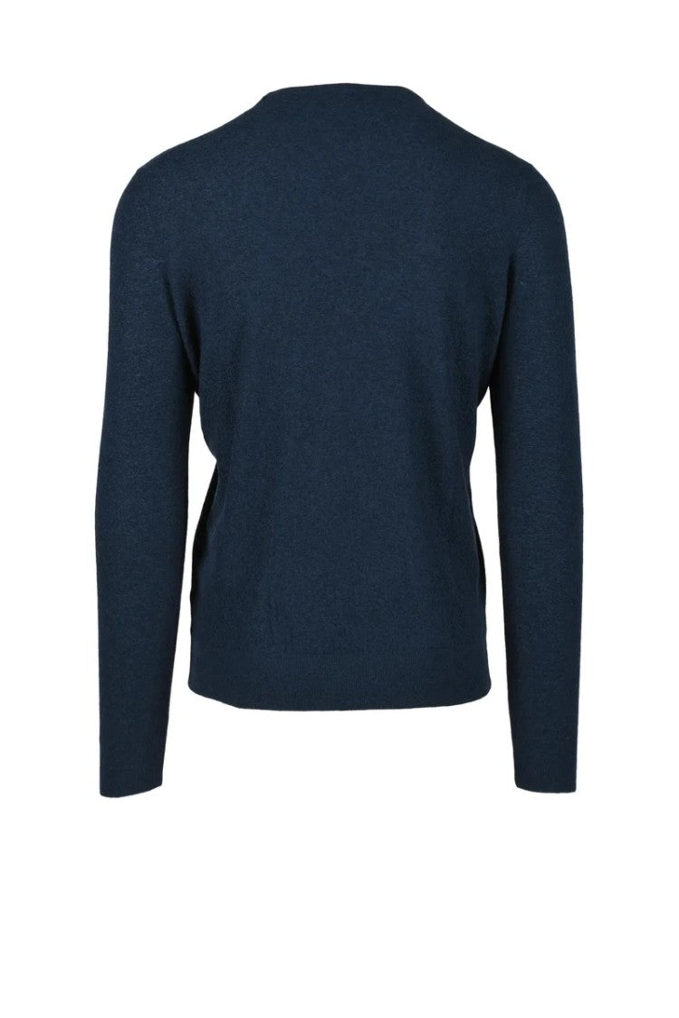 Filippo De Laurentiis Multicolor Crewneck Sponge Knit Sweater