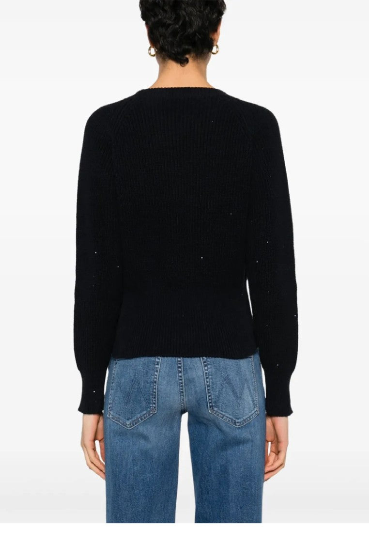 Fabiana Filippi Knitwear With Classic Crew Neckline And Flattering Silhouette