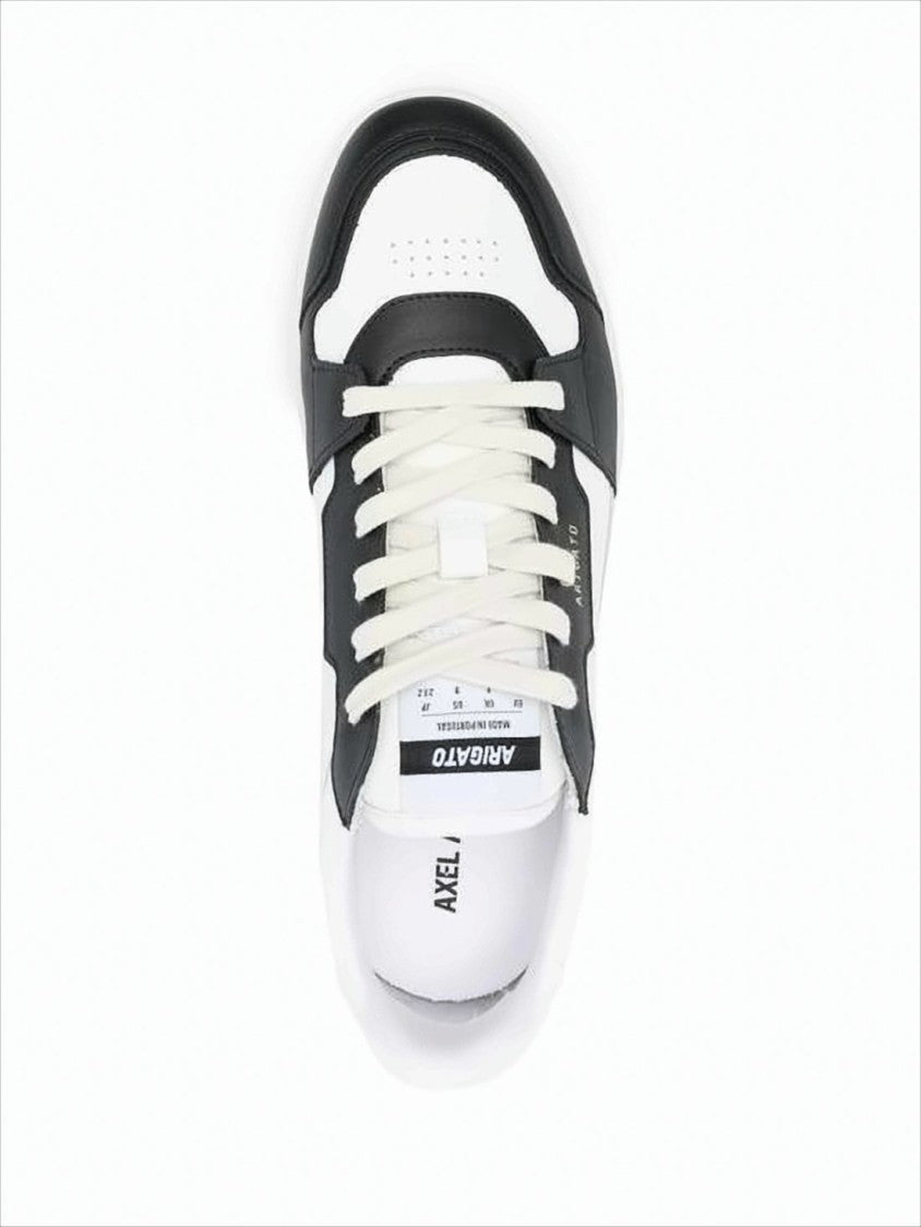 Axel Arigato Low-Top Sneakers With Perforated Detailing And Gold Accents