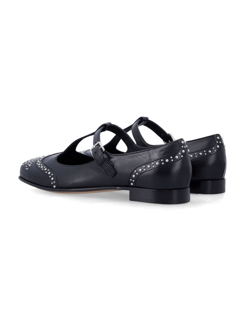 Church's Opal Studded Strap Mary Janes