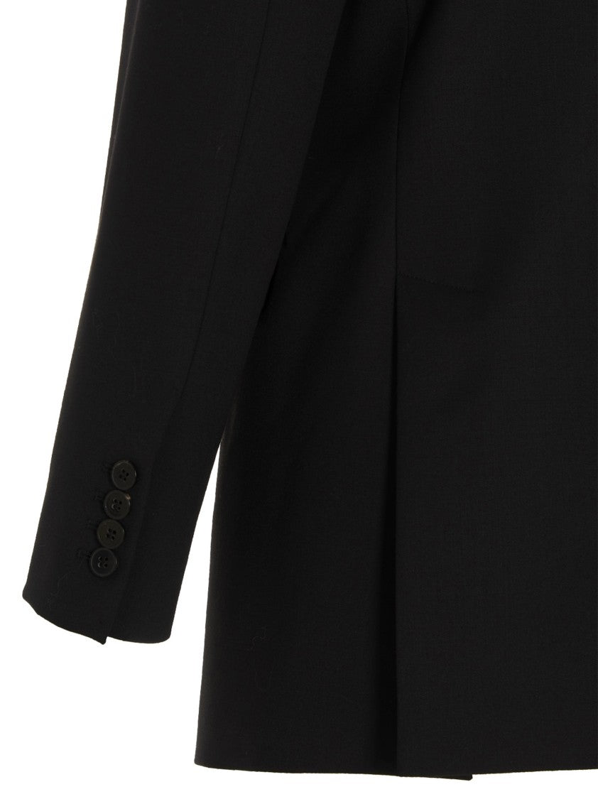 Alberto Biani Wool Double Breast Blazer Jacket